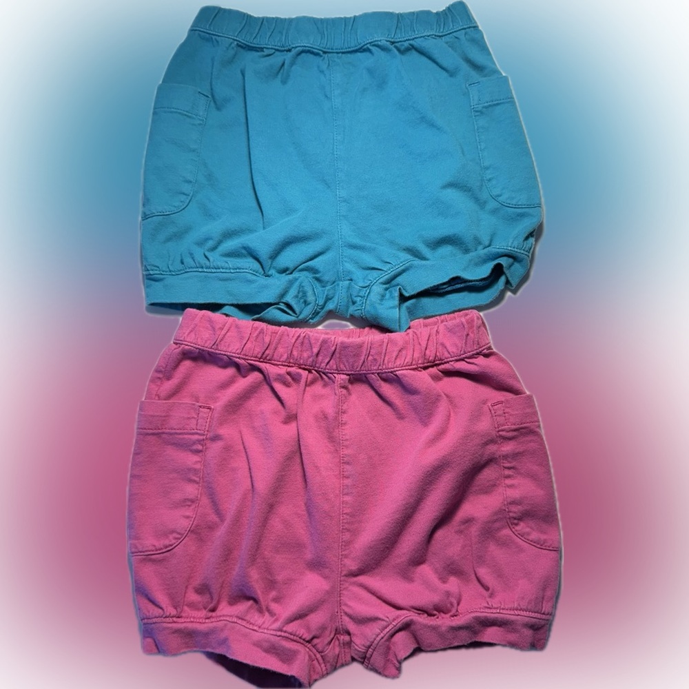 Tea Collection - Bubble Pocket Baby Shorts - Size 12-19 months